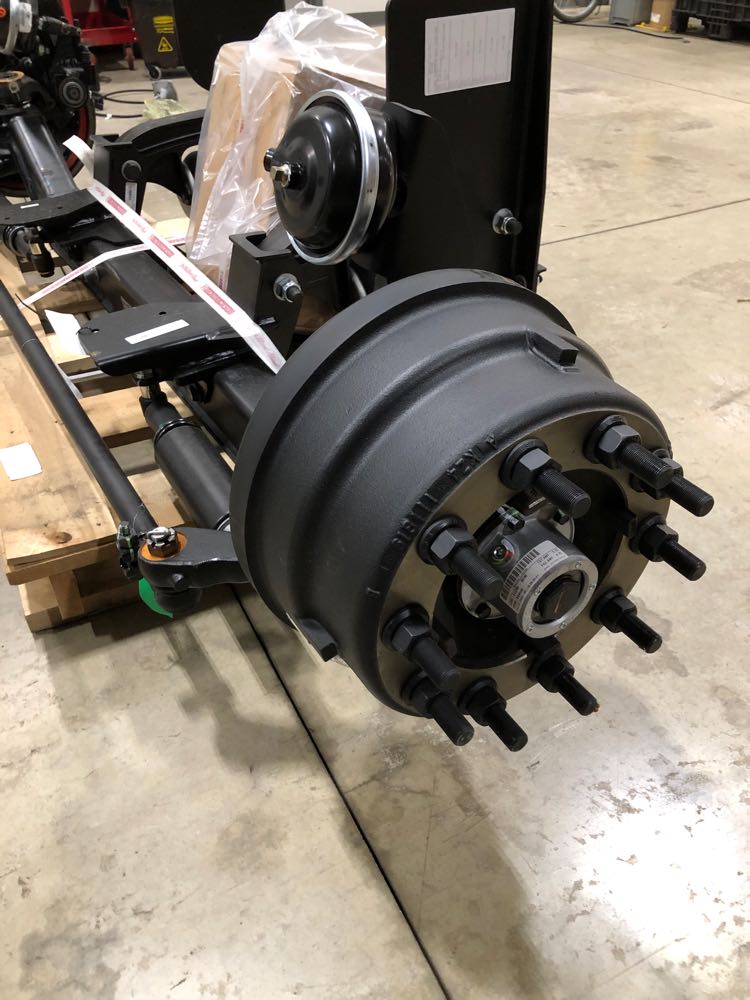 Hendrickson SCT13K Composilite SC Steerable Auxiliary Axle Lift Axle ...