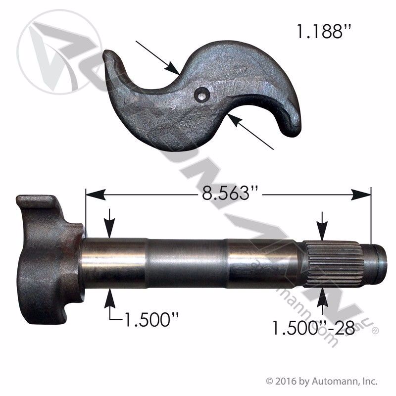 Leland Brake Camshaft Frontier Truck Parts