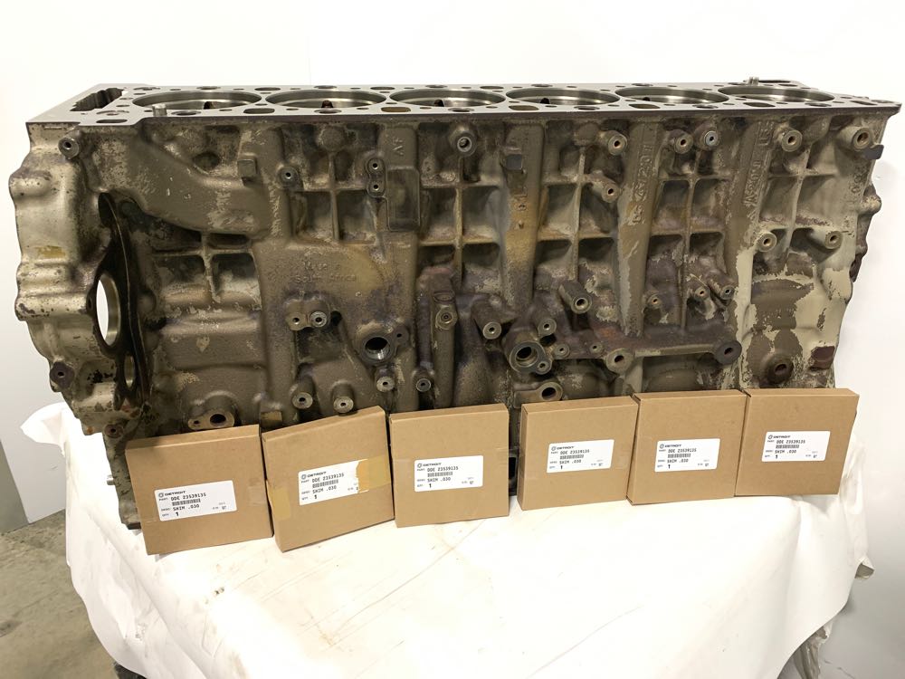 Detroit Diesel DD15 Engine Block Frontier Truck Parts