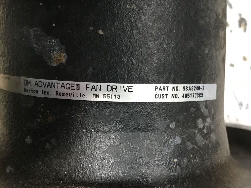 Horton DM Advantage Two Speed Reman Fan Clutches & Hubs Frontier