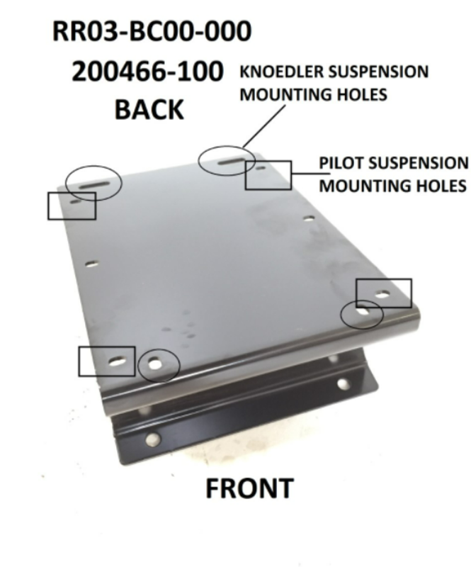 Freightliner Business Class M2 Seat Parts Frontier Truck Parts